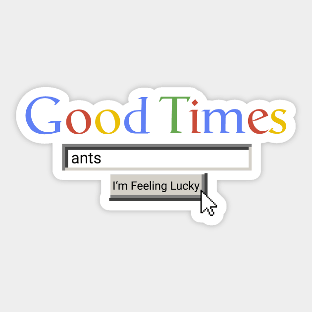 Good Times Ants Sticker by Graograman